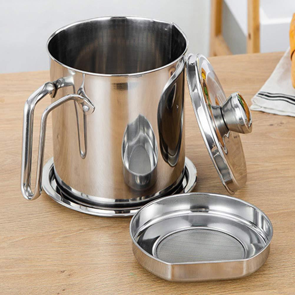 Bình đựng dầu nhà bếp inox 304 dung tích 1.6L - Gia dụng SG
