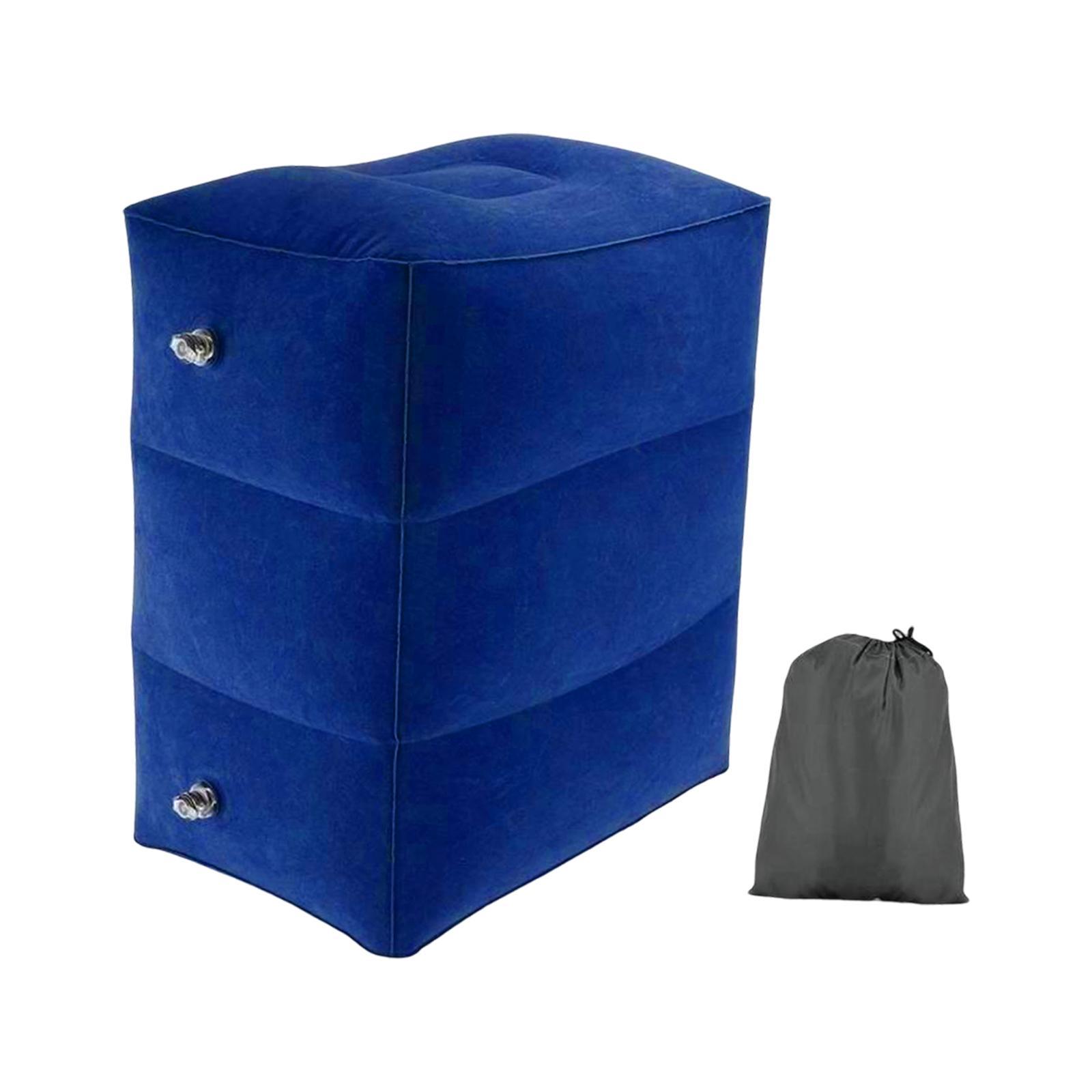 Foldable Inflatable Footrest Pillow  Rest Pillow for Picnic Camping Home