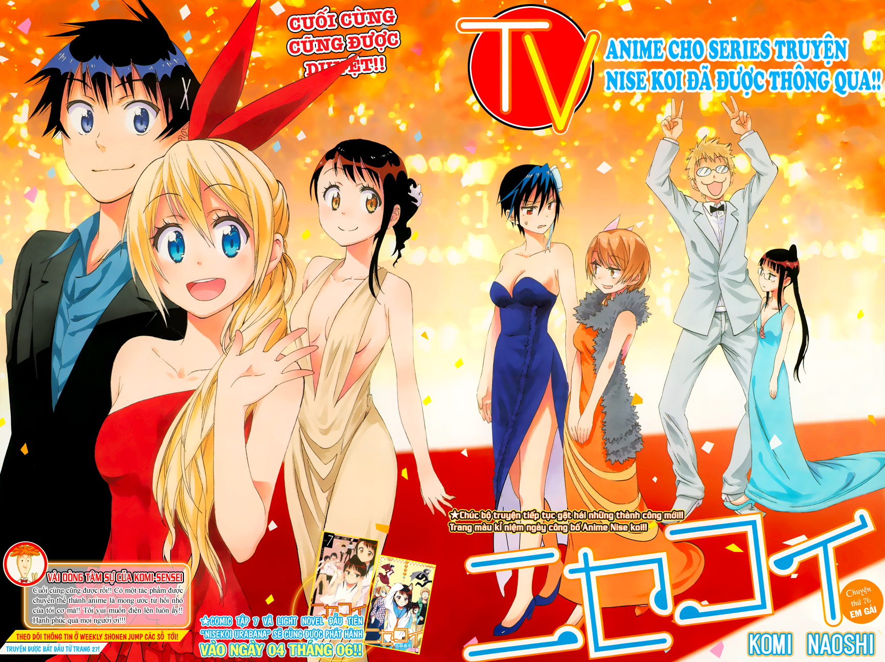 nisekoi - tình yêu giả tạo chapter 76 6