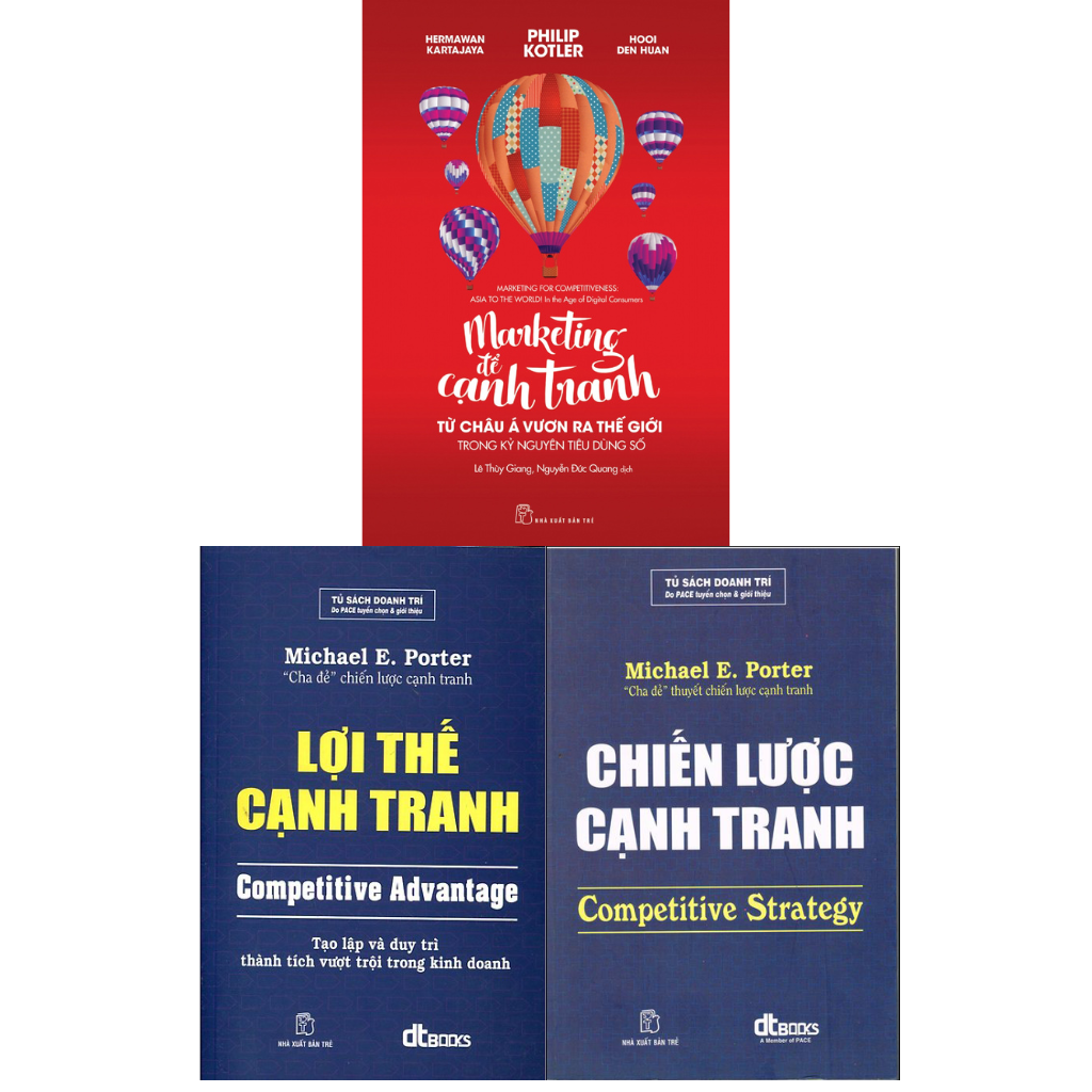 Combo Marketing Để Cạnh Tranh + Chiến Lược Cạnh Tranh + Lợi Thế Cạnh Tranh