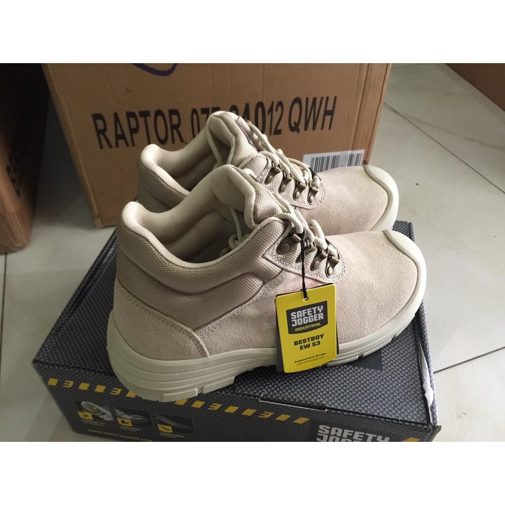 Giày Bảo Hộ Safety Jogger Bestboy EW Da Chất Lượng Cao, Đế Chống Đâm Xuyên, Chống Va Đập Mạnh