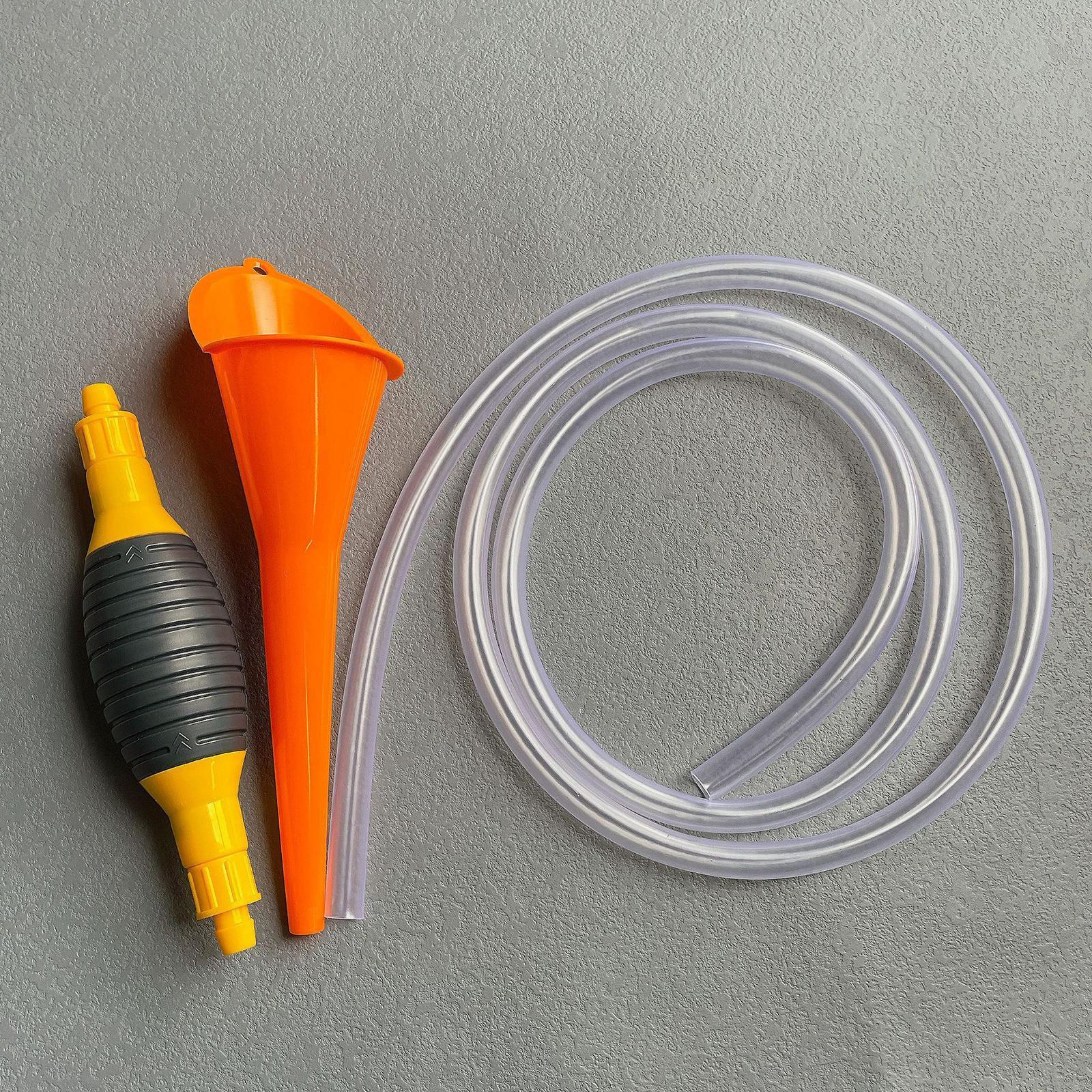 Manual Car Fuel Transfer Pump with Syphon Hose for Liquid Water Petrol