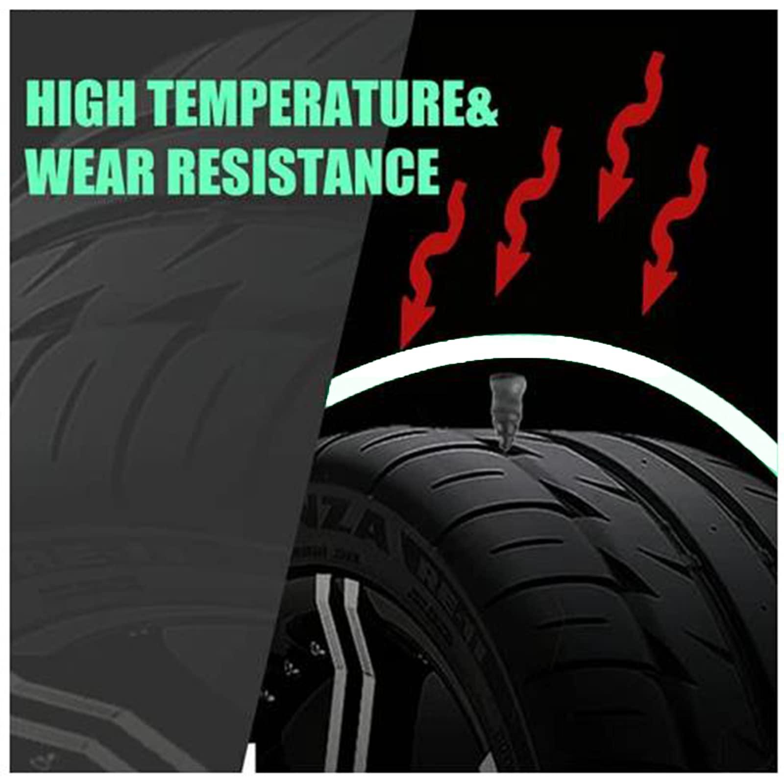 Bộ 20 móng cao su để sửa chữa lốp xe hơi và xe máy