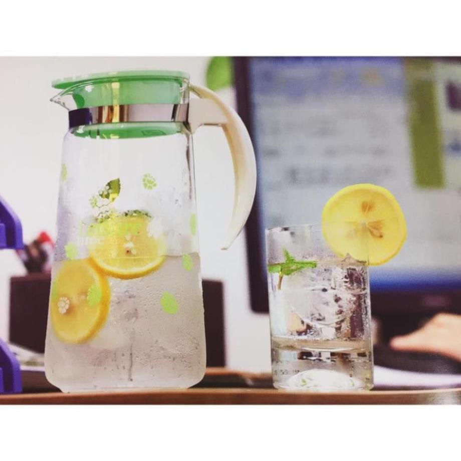 Bình nước thủy tinh 1.4L