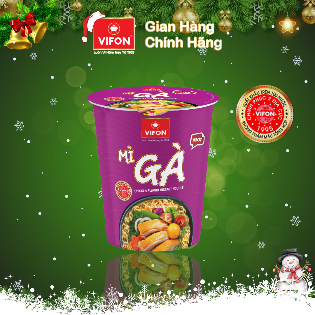 Thùng 24 Ly Mì Gà NGON NGON VIFON