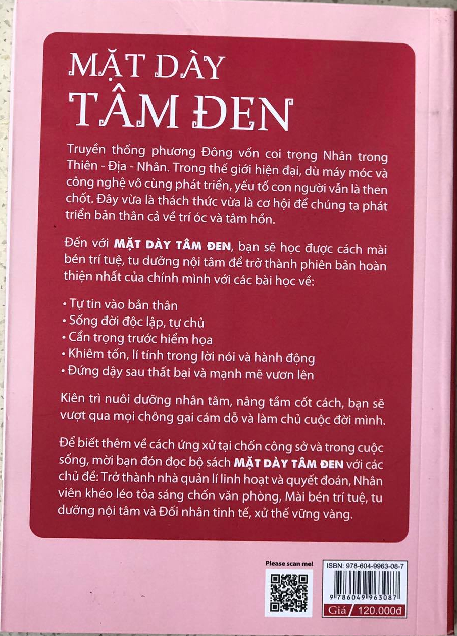 Mặt Dày Tâm Đen - Mài Bén Trí Tuệ, Tu Dưỡng Nội Tâm