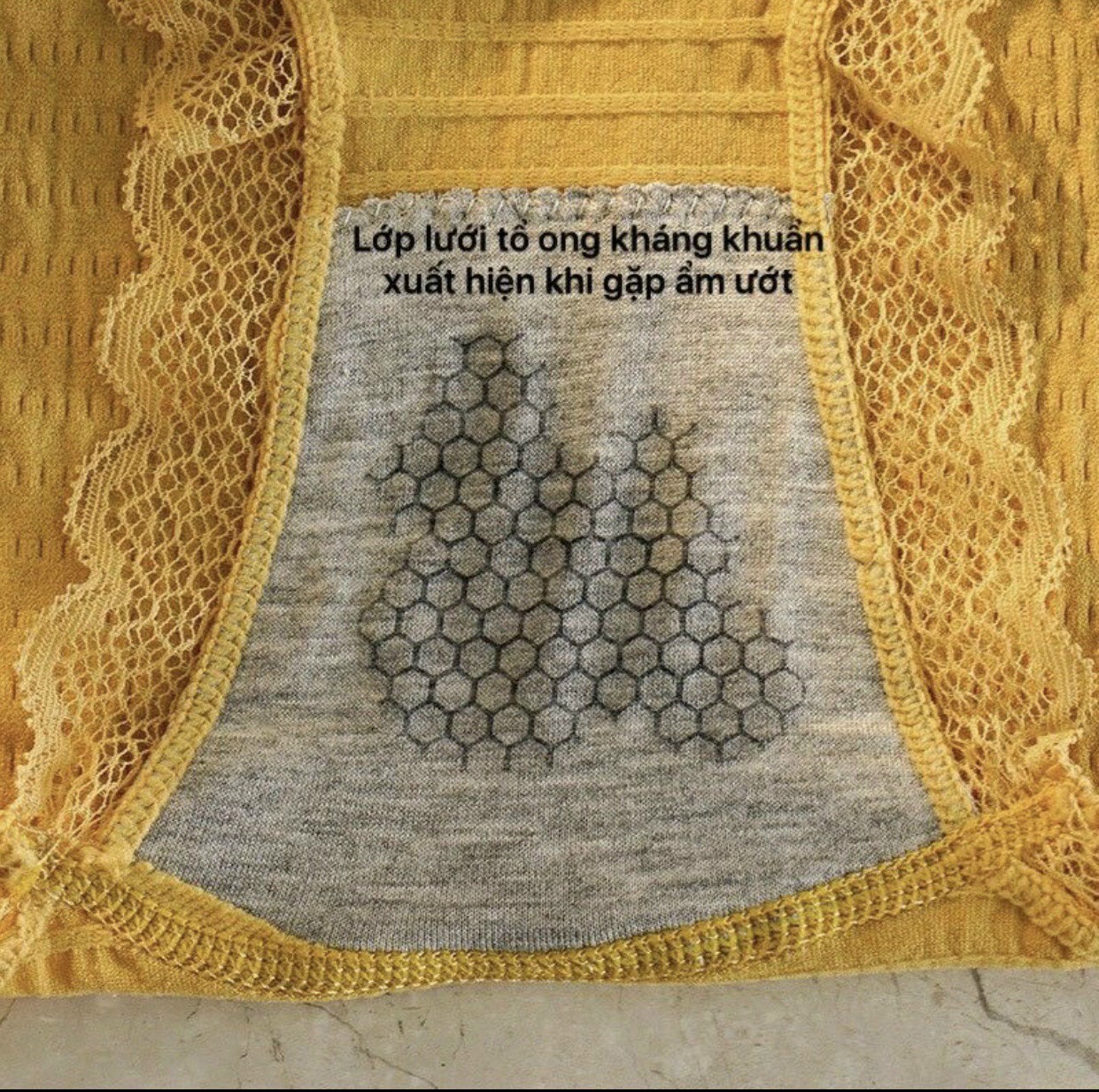 Hình ảnh Combo 10 Quần Lót Nữ Cotton Kháng Khuẩn Thông Hơi Viền Ren Đính Nơ Freesize từ 40-60Kg - Mẫu Quần Chip Quốc Dân