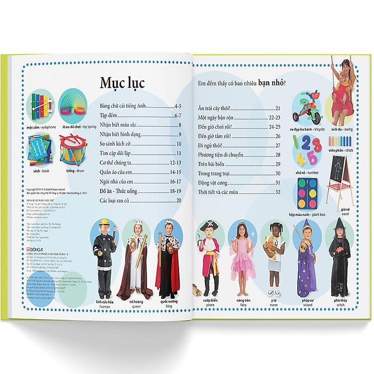 Tiếng Anh Cho Bé - Cuốn Sách Cầu Vồng (Tái Bản)