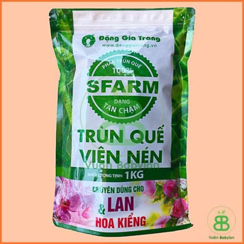Phân trùn quế dùng cho hoa lan