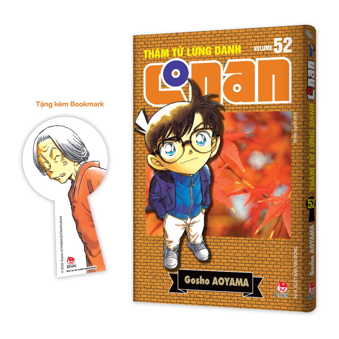 Sách - Thám Tử Lừng Danh Conan - Tập 52 - Bản Nâng Cấp - Tặng Kèm Bookmark