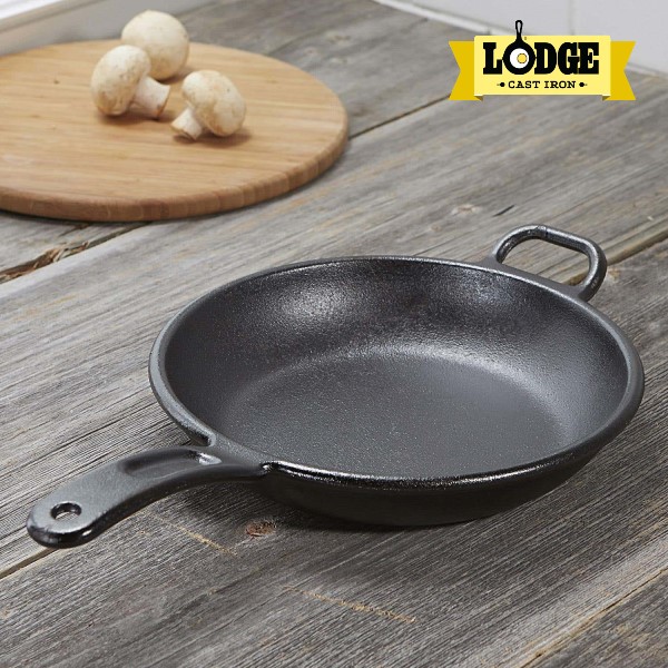 [Chính hãng LOGDE - MỸ] Chảo gang đúc chính hãng Lodge cỡ lớn, thành cong 30.5 cm - L12SK3. Dùng chiên, xào, nướng.