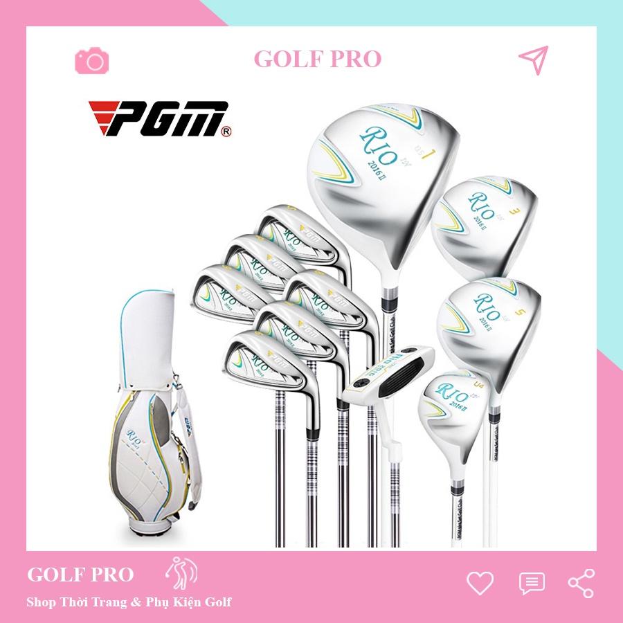 Bộ gậy golf nữ PGM RIO II full set tập chơi 12 gậy cao cấp BV002 - Hàng Chính Hãng