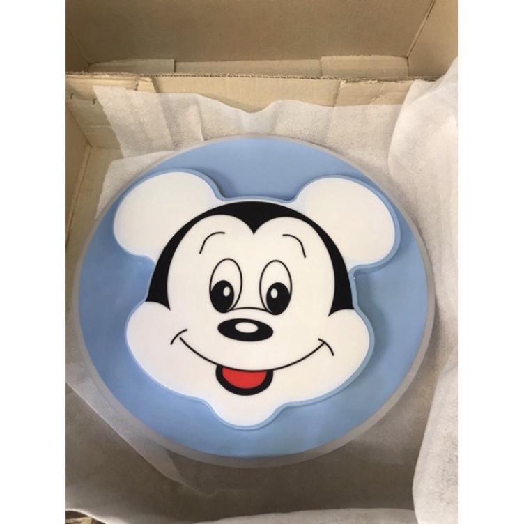 Đèn trần phòng trẻ em ,đèn trần hình chuột Mickey xanh DT HQ