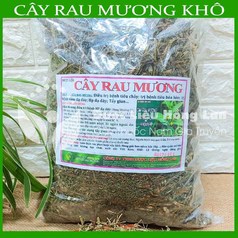Cây Rau Mương khô đóng gói 1kg