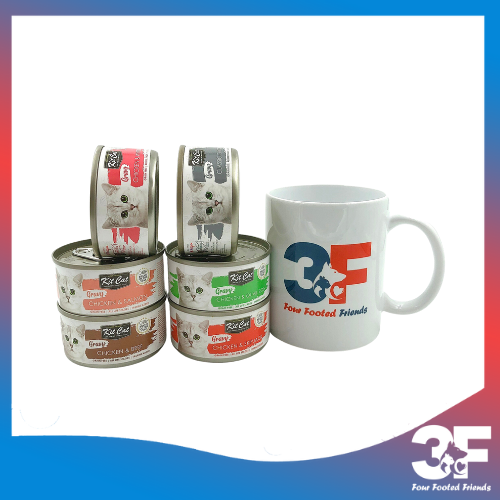 Pate Thức Ăn Ướt Dành Cho Mèo Dạng Sốt Kit Cat Gravy - Lon 70gr