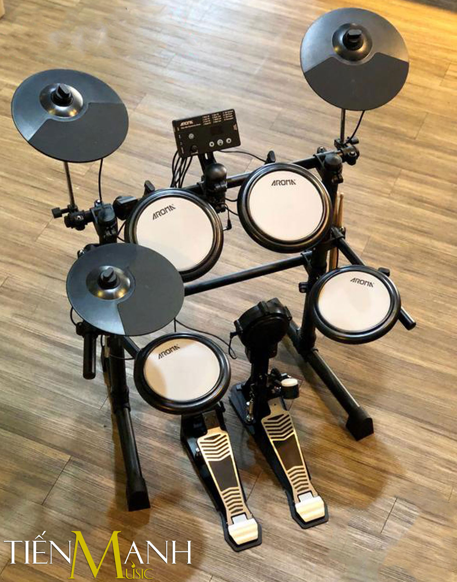 Bộ Trống Điện Tử Aroma TDX-16S Electronic Digital Drum Kit TDX16S TDX16 TDX 16S Hàng Chính Hãng - Kèm Móng Gẩy DreamMaker