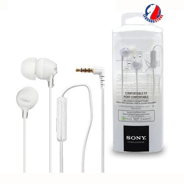 Tai nghe Sony In-ear MDR-EX15AP - White - - Hàng Chính Hãng