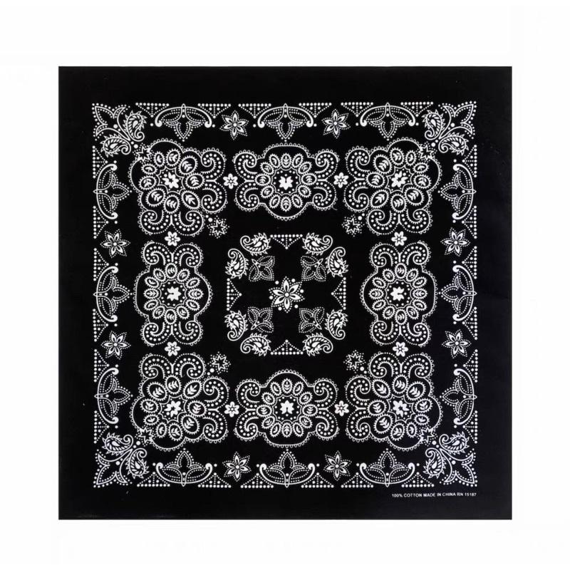 Khăn bandana cotton size 68x68cm dành cho nam