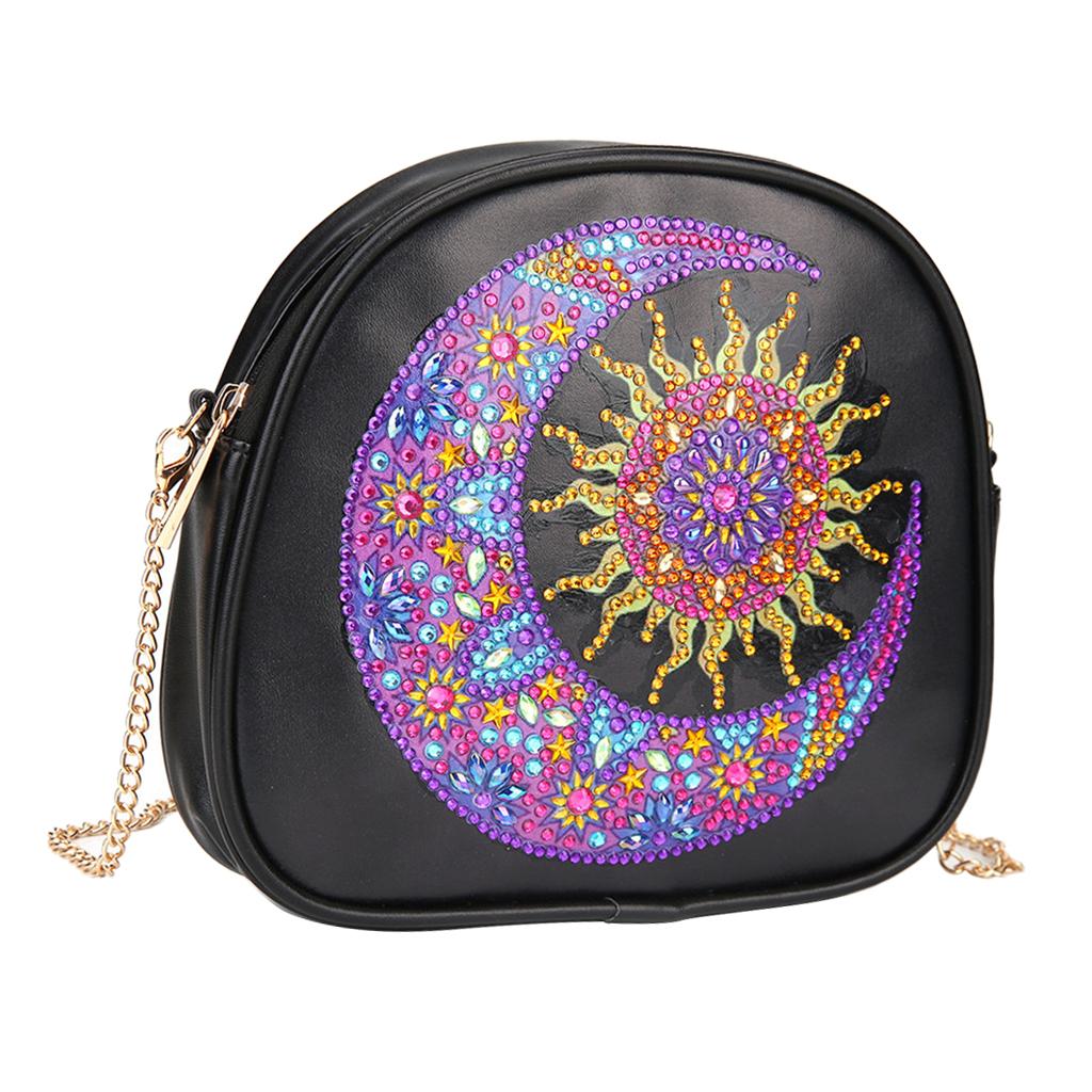 Creative Special Shaped Diamond Painting Tassel Crossbody Bags