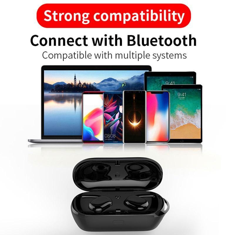 2022 Tai Nghe Không Dây TWS Airpads Thể Thao Bluetooth Earbuds Trong Tai Tiếng Ồn Noise Cancelling Airpuds Bluetooth Tai Nghe Stereo Với Mic