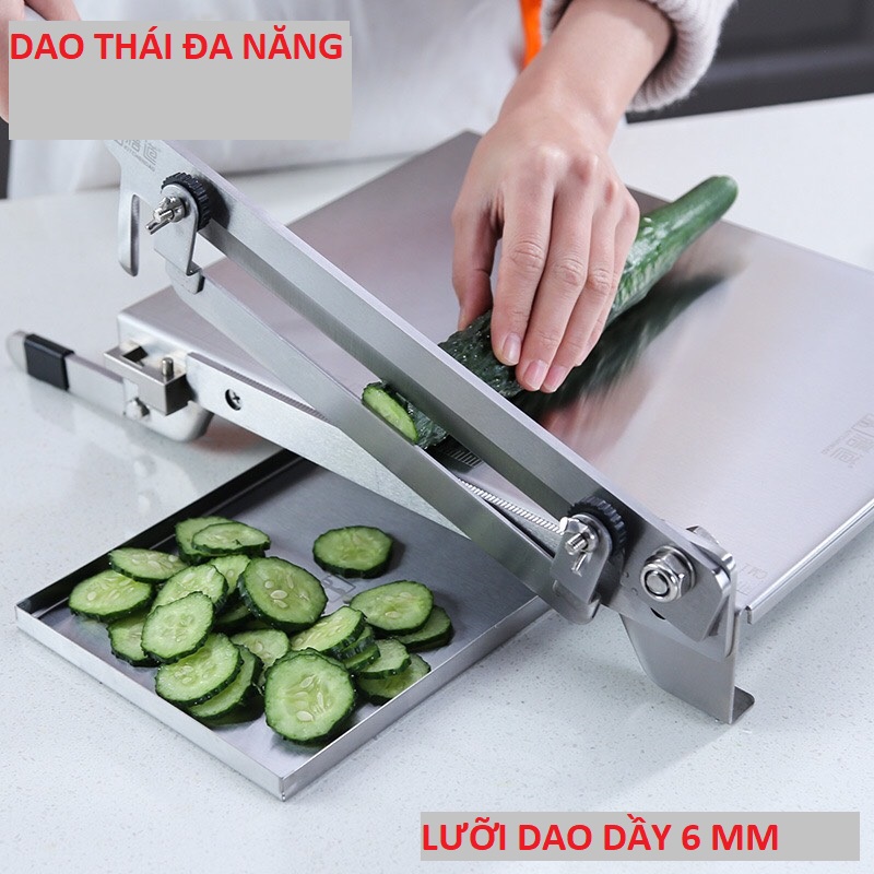 Dao Chặt Thịt Gà KD0248 - Cắt Xương, Thịt, Rau Quả, Nấm, Thuốc Bắc - Inox 430 dày 1.5mm