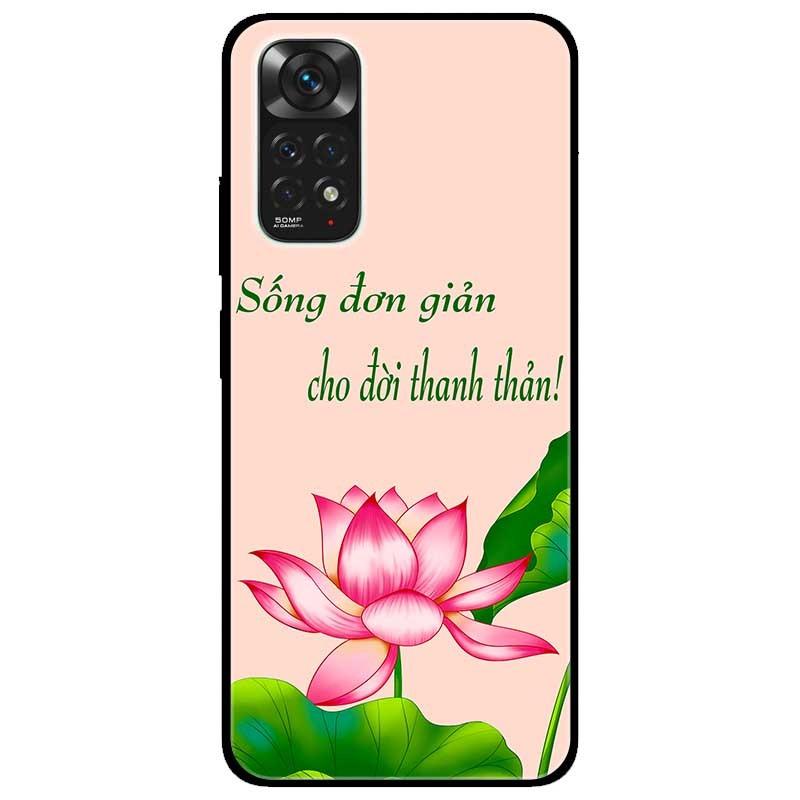 Ốp lưng dành cho Xiaomi Redmi Note 11 4G - Sống Đơn Giản