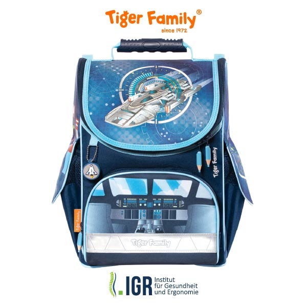 Ba Lô Học Sinh Nature Quest Tiger TGNQ-048A - Silver Space