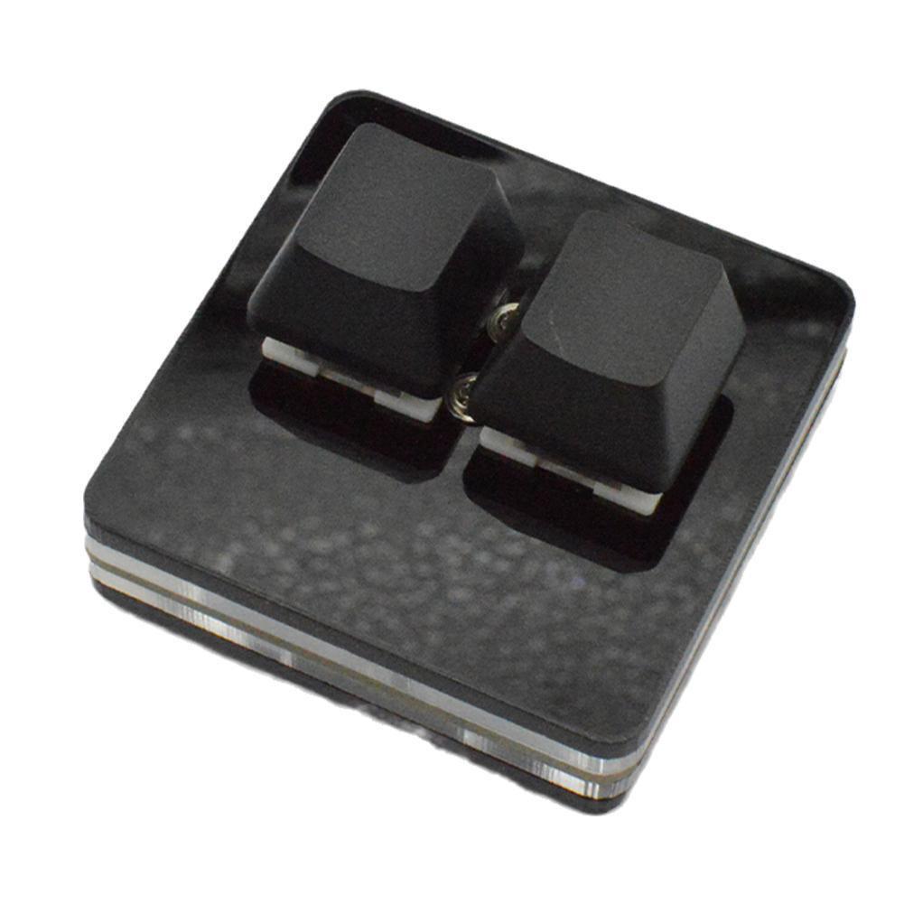 Bàn phím 2 phím OSU U2F6 màu đen ngắn cho máy tính U4B9 J0T9 USB D4N
