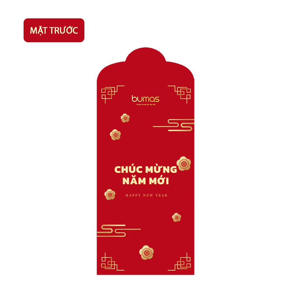 Bao lì xì may mắn BUMAS