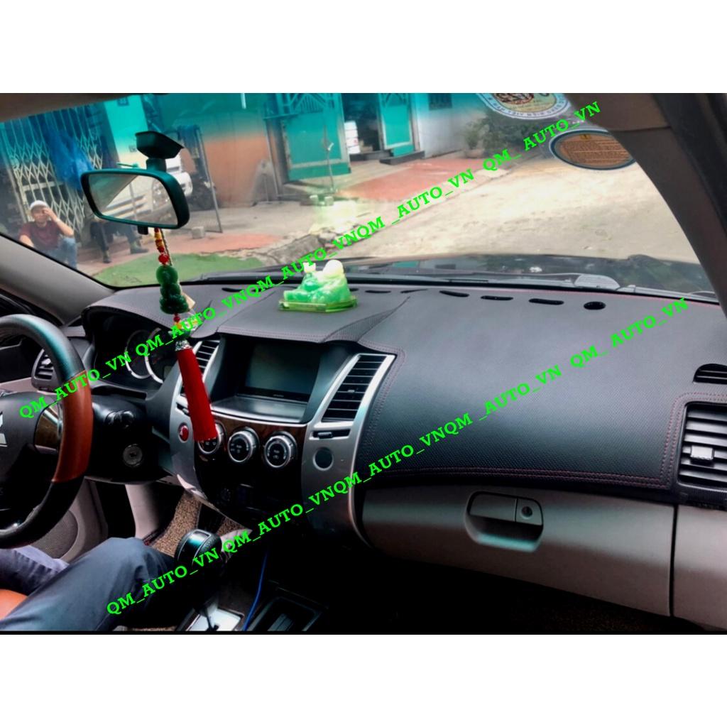 THẢM TAPLO DA VÂN CARBON MITSHUBISHI PAJERO SPORT 2013-2016