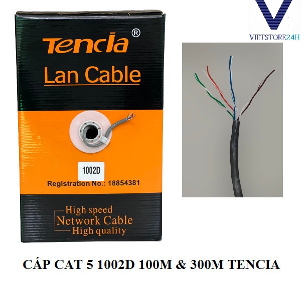 CÁP TENCIA 1002D 100M - 300M