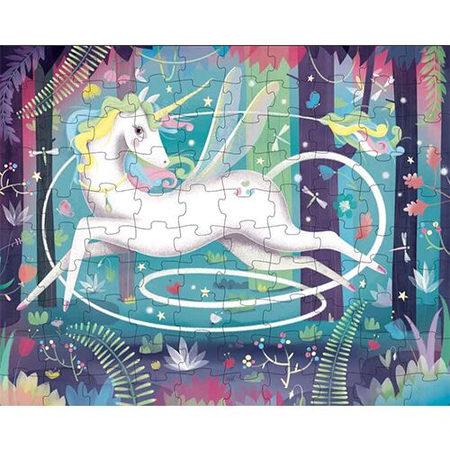 Unicorn Book And Puzzle