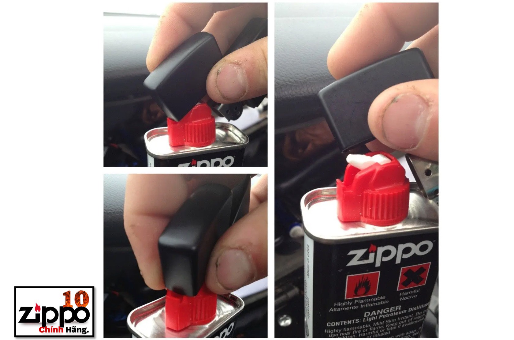 Xăng Zippo - Chính hãng 100%