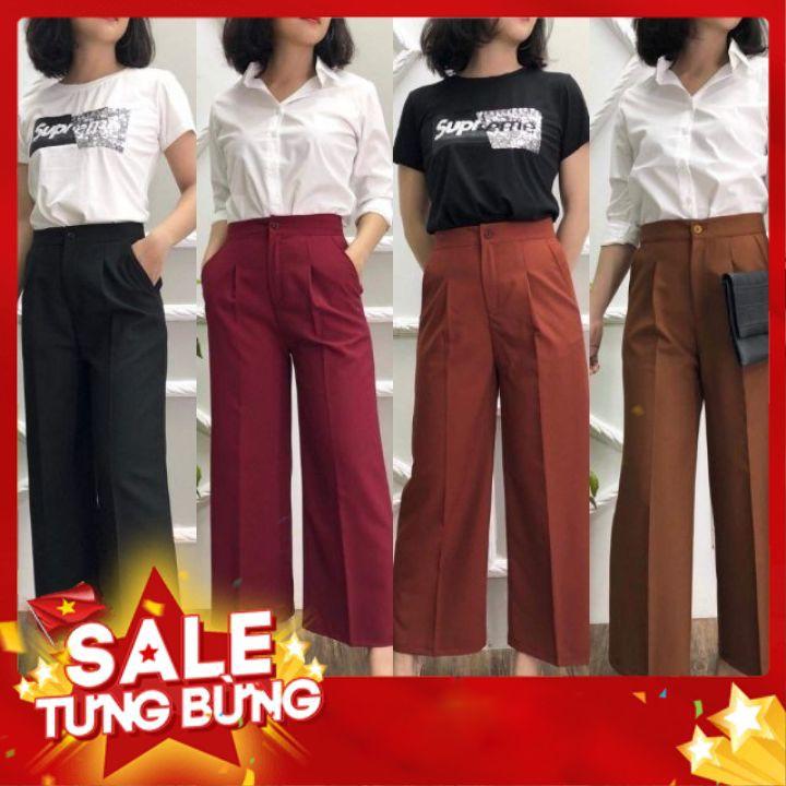 Quần Baggy HOT TREND  ống rộng siêu sang