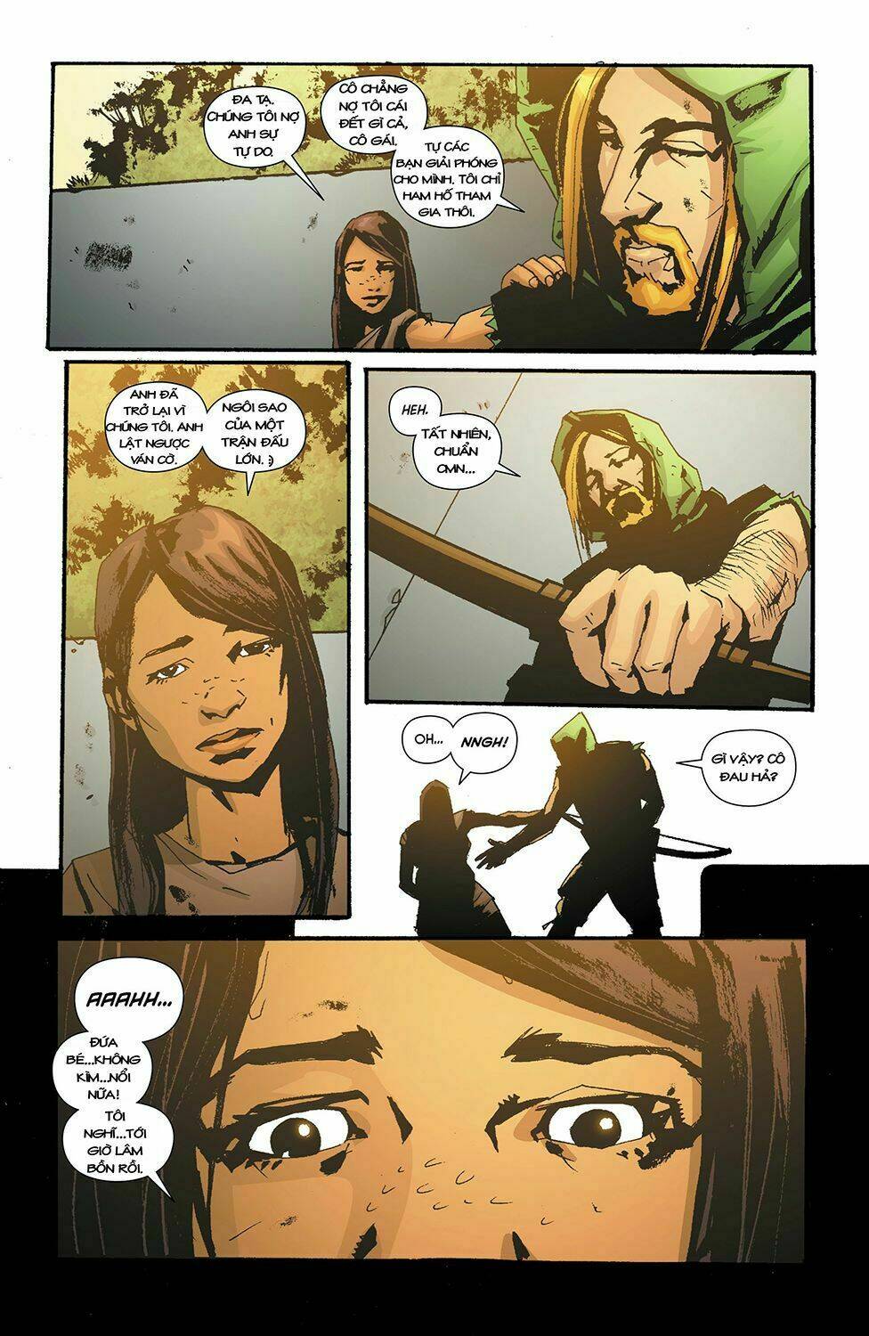 green arrow: year one chapter 6 17