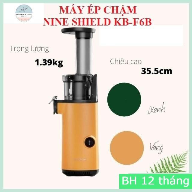 (TNB048) Máy ép chậm Nine-shield KB F6B/F8B Ép hoa quả trái cây chưa đầy 5 phút