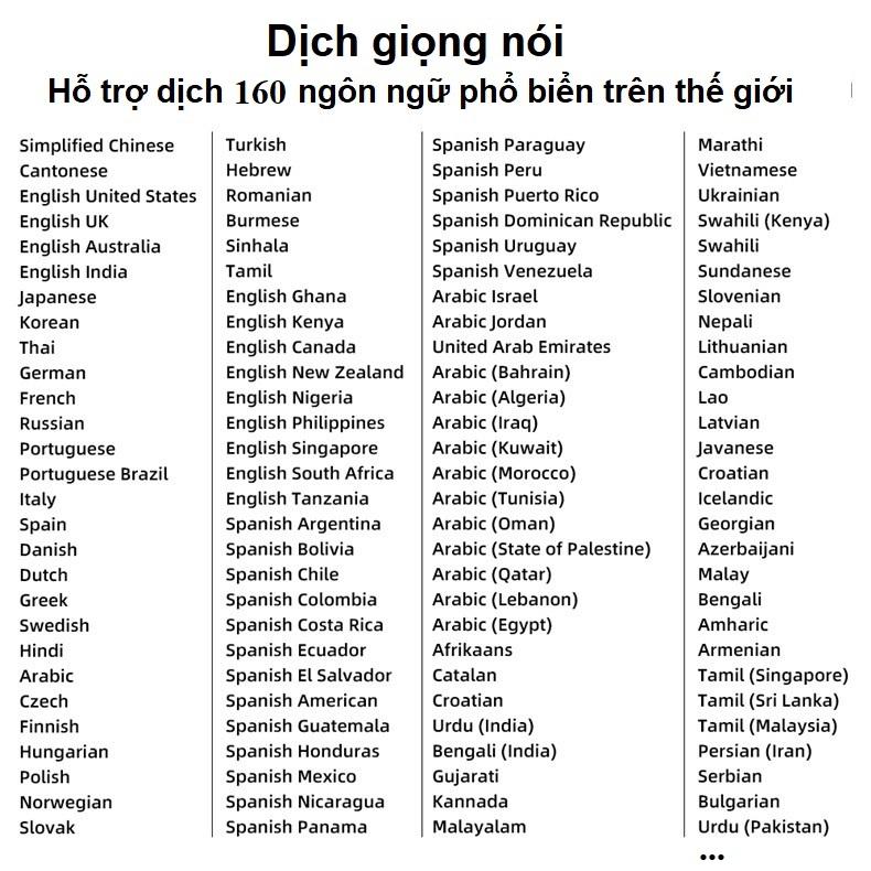 Bút Quét Dịch và Tra Từ Điển JOHNSON thông Minh hỗ trợ 160 Ngôn Ngữ Trên Thế Giới nhỏ gọn thuận tiện cầm tay có màn hình cảm ứng 3 inch, hỗ trợ kết nối WIFI và khe cắm thẻ nhớ - Hàng nhập khẩu