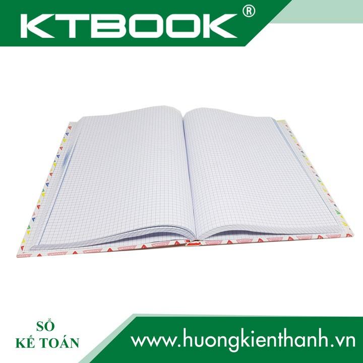Sổ ghi chép Kế Toán bìa cứng giấy in caro cao cấp size 21 x 33 cm Khổ Lớn mã 400