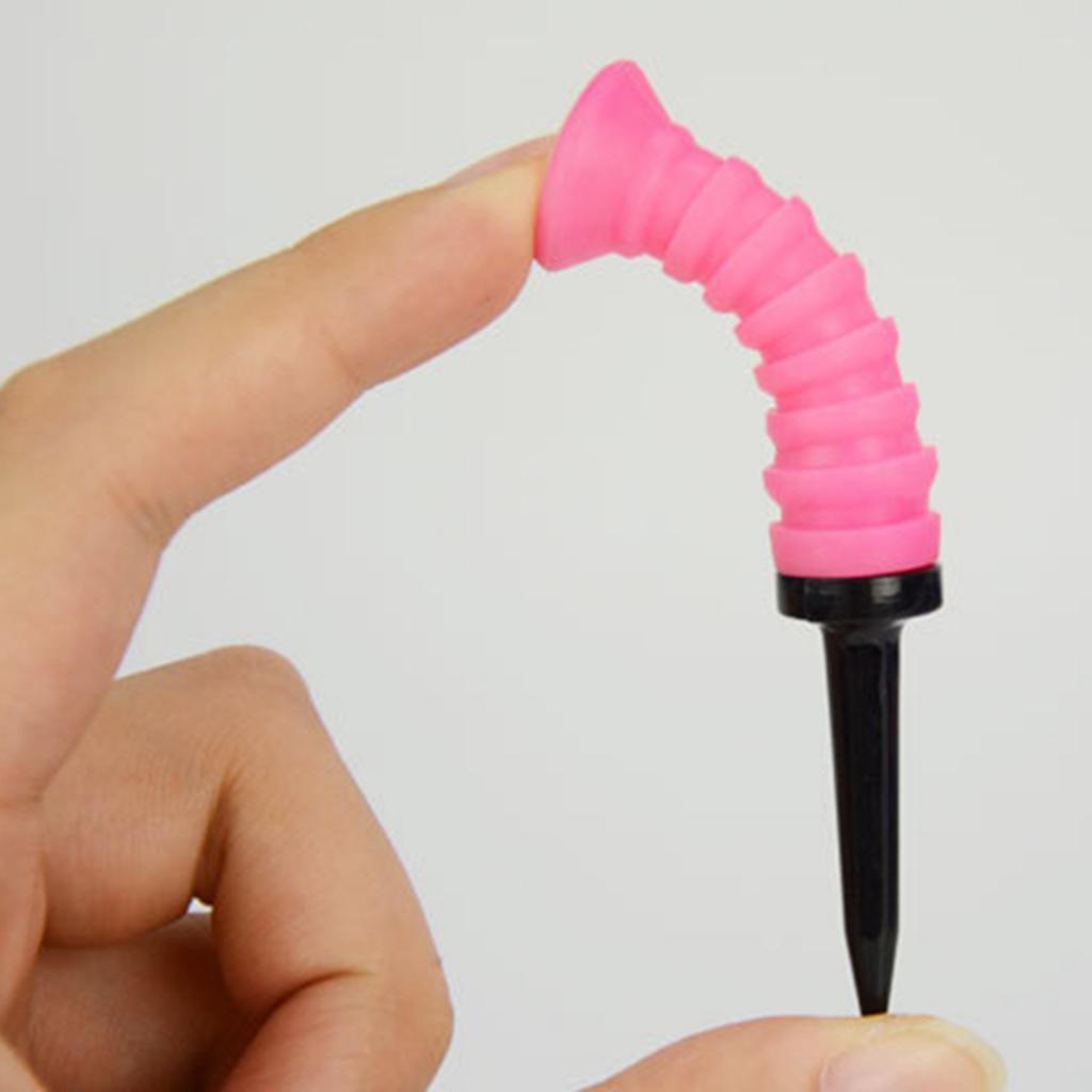 3x Elastic Golf Tees Durable Practice Tool Low Resistance 83mm Golf Tees Golf Accessories