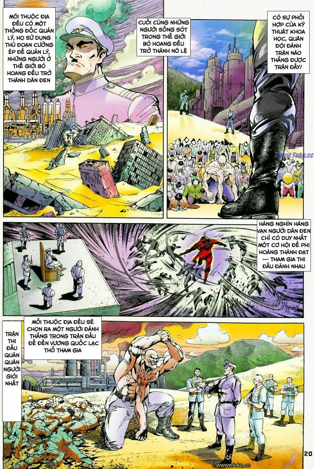 long hổ ngũ thế chapter 1 20