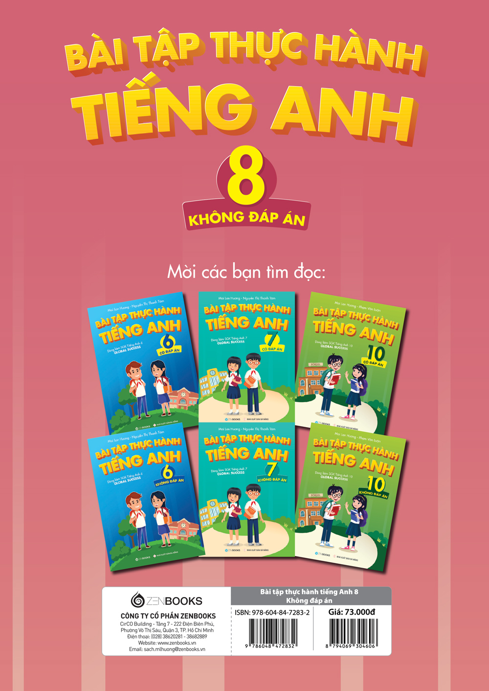 Sách - Bài Tập Thực Hành Tiếng Anh 8 (Không Đáp Án - Dùng Kèm SGK Tiếng Anh Global Success)