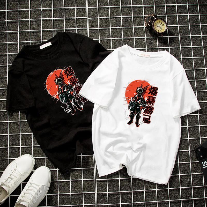 Áo thun tay lỡ unisex form rộng goku cá tính vải dày mịn 2020T2516