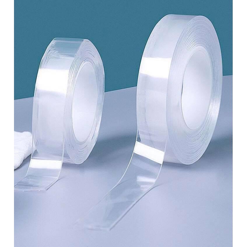 Cuộn băng keo dán dính 2 MẶT IVY GRIP TAPE đa năng Loại to 5M