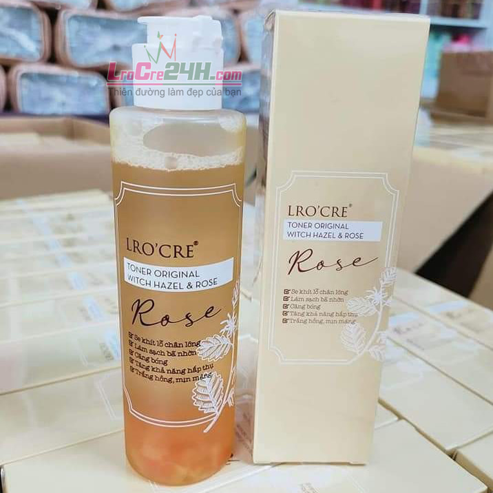 TONER ORGANIC LRO’CRE ( NƯỚC HOA HỒNG ) 140ml