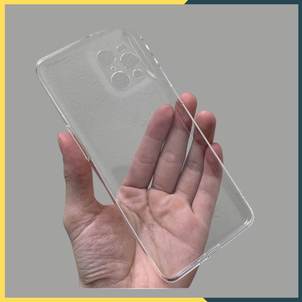 Ốp lưng trong suốt silicon GOR dành cho Oppo Find x3/ x3 pro pro bảo vệ camera dẻo siêu mỏng - Hàng nhập khẩu