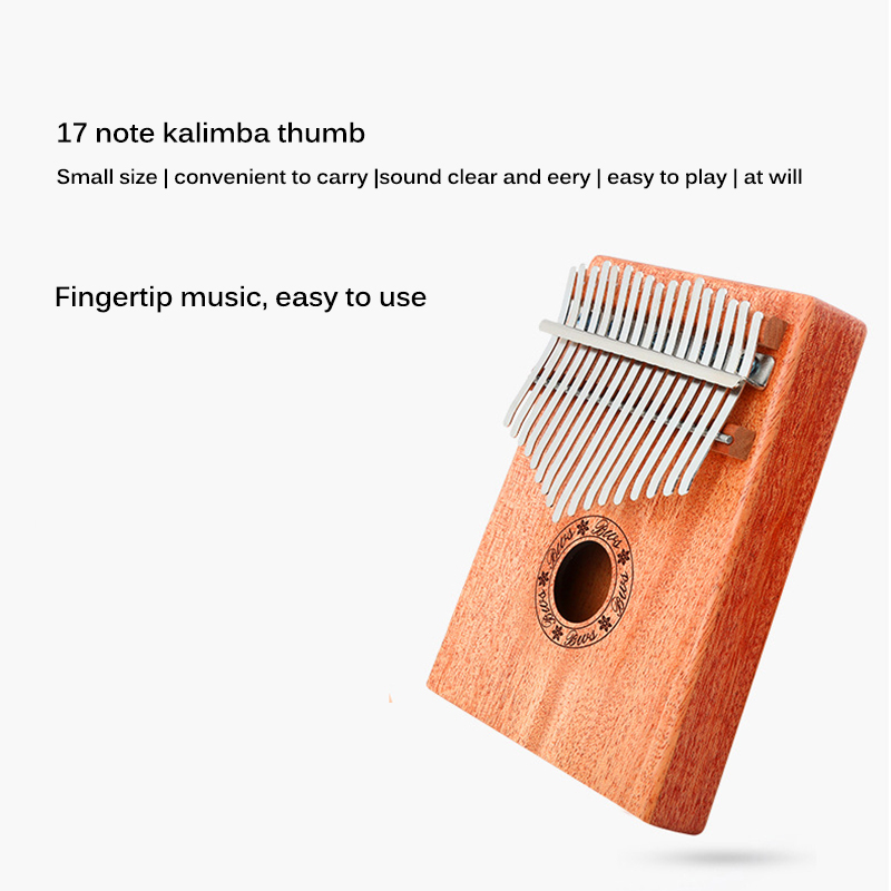 Đàn Kalimba Có Hướng Dẫn Tiếng Việt 17 Phím Đủ Phụ Kiện Thumb Piano BWS