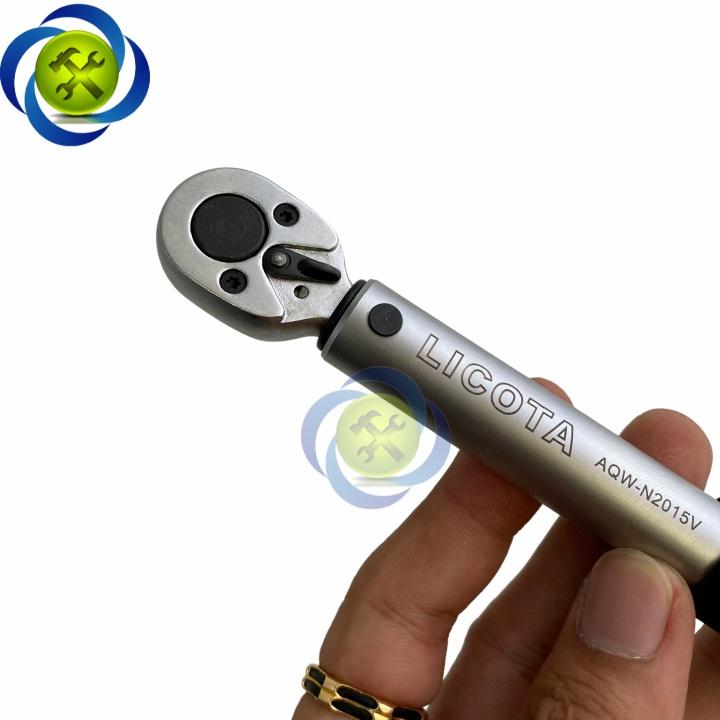 Cần siết lực 1/4 LICOTA AQW-N2015V có đồng hồ dài 197mm