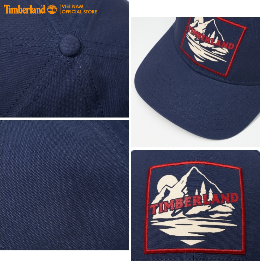 Timberland Nón/Mũ Lưỡi Trai Nam Mountain Patch Baseball Cap TB0A2PSK