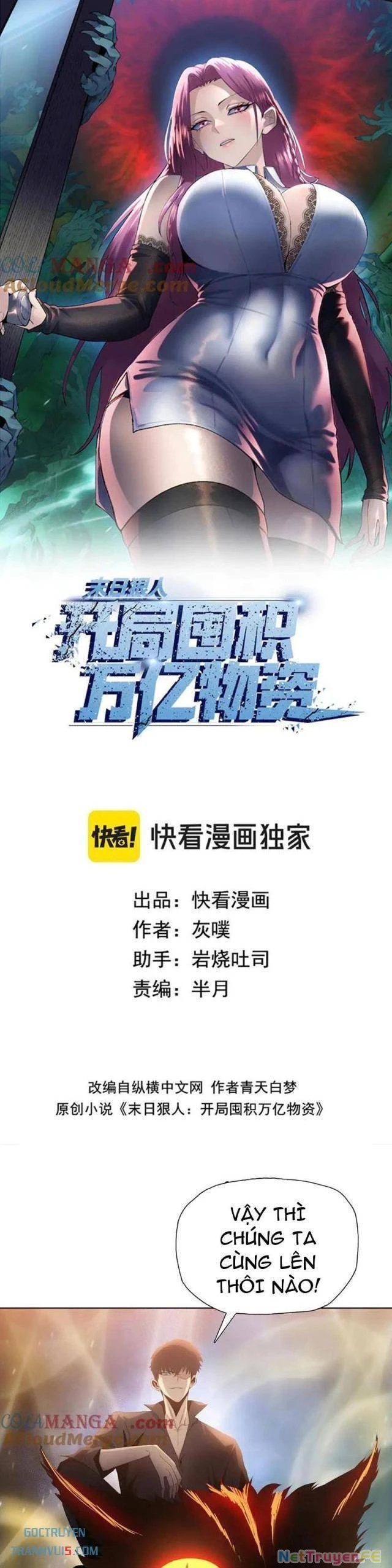 kẻ tàn nhẫn ngày tận thế: bắt đầu dự trữ hàng tỷ tấn vật tư chapter 38 1