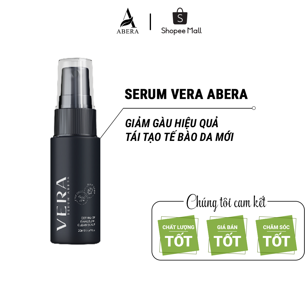 Serum Vera Abera xử lý nhanh tình trạng gàu, ngứa, nấm da đầu 20ml